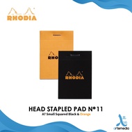 Rhodia A7 Squared Head Stapled Pad N11 Notepad