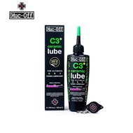 Muc-Off C3 Ceramic Lube Chain Oil With Light To Check The Drop In The Box.