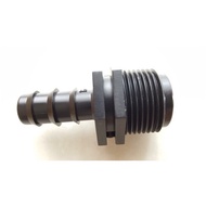 Male Connector 3/ 4 inch to 16 mm PE Hose 13 mm/