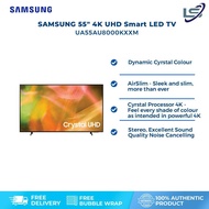 Samsung 55" 4K UHD Smart TV UA55AU8000KXXM | Dynamic Cyrstal Colour | 4K UHD SMART TV with 2 Year Wa