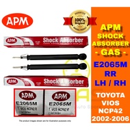 ( 100% ORIGINAL APM ) GAS SHOCK ABSORBER E2065M TOYOTA VIOS NCP42 2002-2006 REAR LH RH ABSORBER GAS