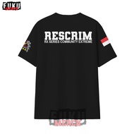 FUKU MERCH - RX King Series YRKI Short Sleeve Black Cotton Combed 24s T-Shirt