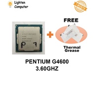 ⁠【USED】 INTEL PENTIUM G4600 PROCESSOR 3.60GHZ | 2 CORE 4 THREADS | 65W | LGA 1151 | G4600