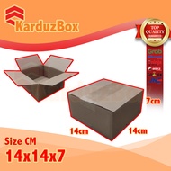 14x14x7 cardboard box packaging NEWPOLOS