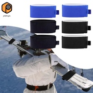 prettyia 6 Pack Ski Carrier Straps, Portable Multipurpose Universal EVA Padded Outdoor Ski Carrier S