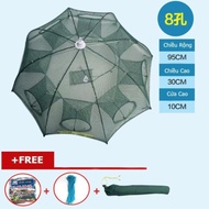 Bagua fishing cage 6 - 8 - 12 - 16 doors