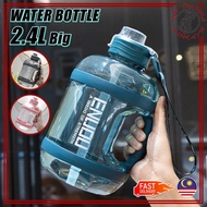 2L Water Bottle Big Water Bottle Fitness Water Bottle Gym Bottle Sport Water Bottle Large Capacity 水