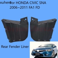 Rear Fender For HONDA CIVIC SNA 2006 ~ 2011 FA1 FD
