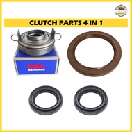 4 IN 1 NSK CLUTCH BEARING FLYWHEEL OIL SEAL DRIVE SHAFT OIL SEAL PROTON WAJA 1.6 L CAMPRO S4PH AUTO 