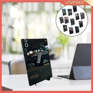 [Lovoski2] Desk Calendar Calendar Indoor Gift Table Centerpieces Decorative Collection Ornament for 
