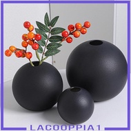 [Lacooppia1] Planter Flower Pot Holiday Ceramic Round Flower Vase Plant Pot Holder for Indoor