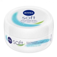 NIVEA SOFT CREAM JAR 100 ml. CREAM PELEMBAB.