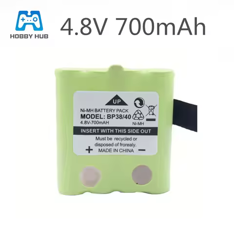 Hobby Hub NI-MH Bateria Battery For Uniden BP-38 BP-40 BT-1013 BT-537 For MOTOROLA TLKR T4 T5 T6 T7 