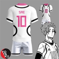 Jersey Anime Cosplay Blue Lock U20 Sae Itoshi Full Set YOTACOS
