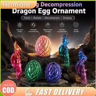 Mainan Telur Naga 3D Collectible Desk Decoration Sensory Fidget Toy Focus Boredom Relief Creative No