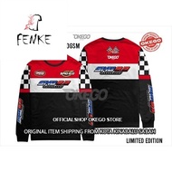 FENKE ORIGINAL OKEGO APPAREL BAJU SMD8.0 SUPPORTER-SABAH MOTODAY - SMD 8.0 LONG SLEEVE KAIN COTTON 1