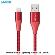 anker powerline ii lighting mfi kabel charger iphone ori charger aukey