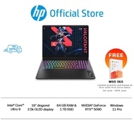 HyperX OMEN MAX 16" Gaming Laptop PC 16-ah1058TX, Black|Intel Core Ultra 9| NVIDIA RTX 5090| 64GB RA