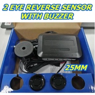 REVERSE SENSOR 2 EYE WITH BUZZER - 25MM