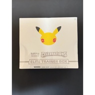 Pokemon TCG 25th Anniversary Celebrations Elite Trainer Box ETB