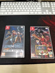 Switch 遊戲片 ONE PIECE 海賊無雙4, JUMP FORCE 豪華版-中文版