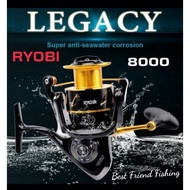 RYOBI Reel LegacyRYOBI 8000 Saltwater Series Power HandleSW