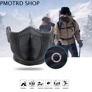 PMO เครือข่ายเซลลูล่าร์ ที่อุ่นคอสำหรับอากาศหนาว ขนแกะปุย กันลม ผ้าพันคอขนแกะเก็บความร้อน ผิวที่เป็น