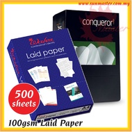 A4 100gsm Conqueror Laid Paper | A4 Conqueror Paper Laid 100gsm | Premium Office Paper | Wales Laid 