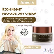 Amura Skincare dr Shindy Rich Night Pro Age Cream Brightens Glowing Face BPOM