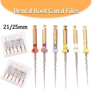 Dental Root Canal Files Dental Tools Niti Rotary Files Endo Tips for SX~F3 Mixed Root Canal Use, 6PC
