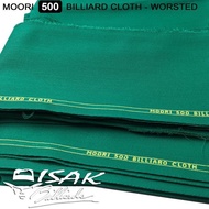 MOORI 500 Billiard Cloth Green 9-ft Worthy 9ft Billiard Table Cloth