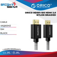 Orico HD501 HDMI 2.0 Nylon Braided Cable 2M / 3M / 5M / 8M / 10M/ 15M