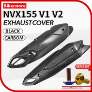 NVX V1 V2 YAMAHA NVX 155 NMAX V2 Exhaust Pipe Cover Ekzos Exhaust Cover Muffler Protector Exzos Set 