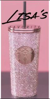 Starbucks x blackpink LISA水晶杯