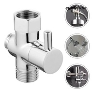 GUADALUPE 3 Way Shower Head Diverter Valve, G1/2 Brass 3 Way Switch Faucet Valve, Shower Faucet Conn