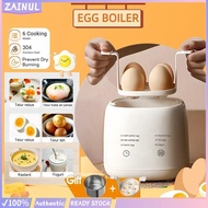 6 Modes Electric Egg Boiler Multi-Functional Egg Cooker 200W 4 Egg Boiler Capacity Quickly Cooked Eg
