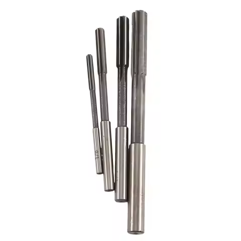 ABFA H7 Machine Reamer HSS 1/8-3/16-1/4-5/16 H7 Straight Shank Chuck Milling Reamer, Easy To Use