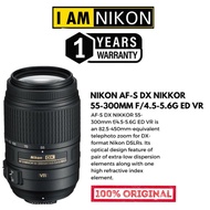Nikon 55-300mm F/4.5-5.6G ED VR original (1 year warranty) Nikon zoom lens telephoto zoom lens 55-30