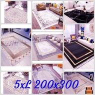 carpet velvet paling besar 200x300cm