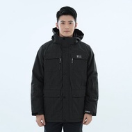 遊遍天下男款 GLOBETEX防水保暖防風羽絨外套GJ23021深灰