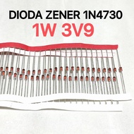 (10 PCS) ZENER DIODE 1W 1WATT 3V9 3.9V 3.9 V DIODE 1N4730 1N 4730 IN4730 IN 4730 DO-41 ST