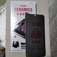 Privacy Ceramic Matte Protector Samsung S24,S24 Plus,S24 Ultra,S25,S25 Plus,S25 Ultra