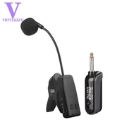 Wireless Microphone 2.4G Bluetooth Digital Display Plug and Play for Erhu Flute Saxophone Violin Per