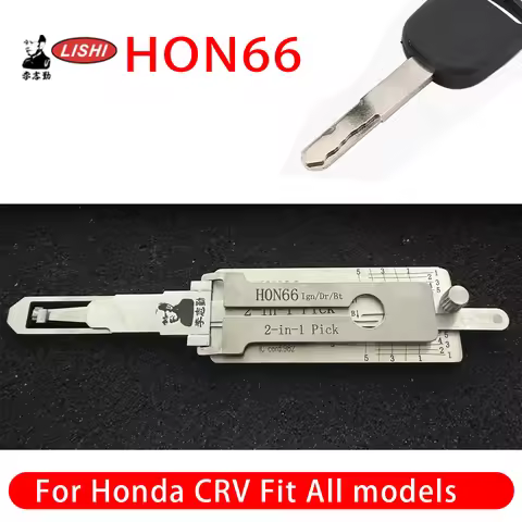 HON66 LISHI 2-in-1 For Honda All models CRV Fit Accord Decoder LISHI Lock pick Tool Open Car door To