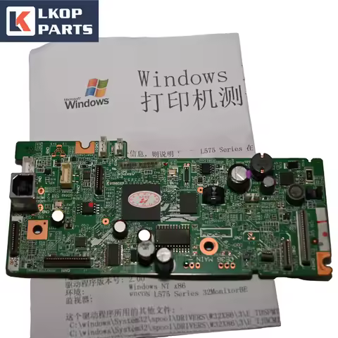 Original Formatter Main MotherBoard For Epson L575 L375 L385 L565 L395 L365 L455 L3210 L456