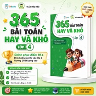 Book - 365 Good and Difficult Math Problems Grade 4 - Teacher Tran Huu Hieu