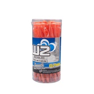 G'Soft W2 0.7MM Ball Pen Red (25'S Box)