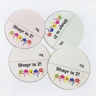 Baby Shark Birthday Stickers