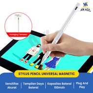 [KN ACC] STYLUS PEN / PENCIL HP SMATTPHONE MAGNETIC UNIVERSAL FOR IPAD / HUAWEI PAD / IOS / ANDROID