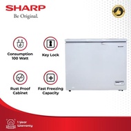 Diskon Sharp Chest Freezer Frv-210X / Freezer Box 200 Liter / Frv210X